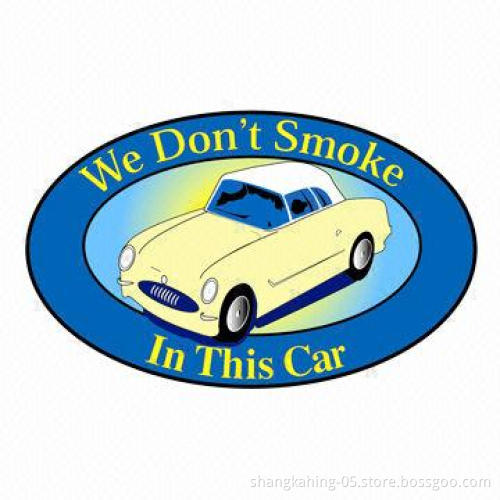 Removable car sticker with waterproof, UV material